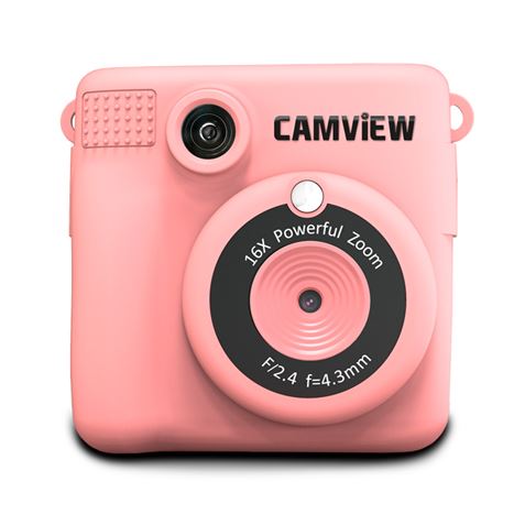 CÁMARA PHOTO CREATOR DE IMPRESIÓN INSTANTÁNEA ALL IN ONE ROSA CAMVIEW - Imagen 2