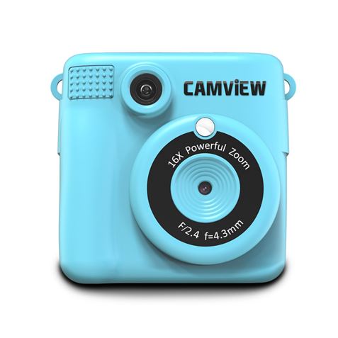 CÁMARA PHOTO CREATOR DE IMPRESIÓN INSTANTÁNEA ALL IN ONE AZUL CAMVIEW - Imagen 2