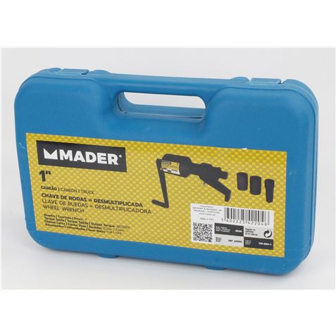 LLAVE DE RUEDAS DESMULTIPLICADORA PARA CAMIÓN 1" MADER - Imagen 2