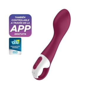 VIBRADOR CON FUNCION CALOR PUNTO G HOT SPOT SATISFYER