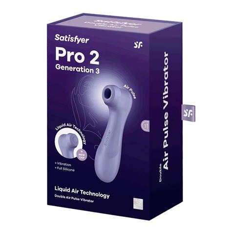 SATISFYER PRO 2 GEN 3 LIQUID AIR LILA SATISFYER - Imagen 2