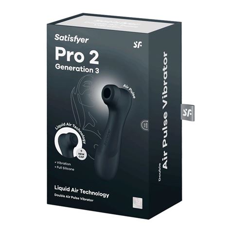 SATISFYER PRO 2 GEN 3 LIQUID AIR NEGRO SATISFYER - Imagen 3