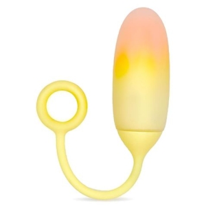 HUEVO VIBRADOR FEMENINO CON APP AMARILLO/NARANJA INTOYOU