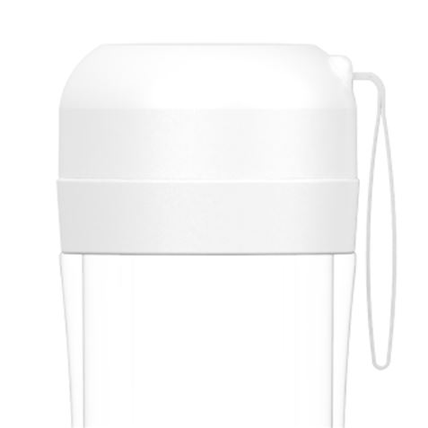 BATIDORA DE VASO PORTÁTIL RECARGABLE 380ML BLANCA MUVIP - Imagen 2