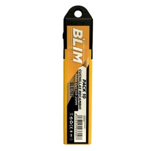 PACK 10 CUCHILLAS RECAMBIO PARA CUTTERS 25 MM BLIM