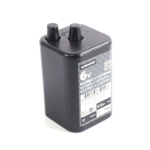 BATERÍA 6V PARA LINTERNAS DE SEÑALIZACION LED MADER