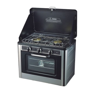 REACONDICIONADA COCINA 2 FUEGOS CON TAPA + HORNO DE GAS MUVIP