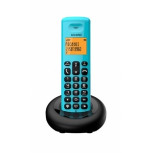 TELEFONO INALAMBRICO E160 AZUL CELESTE ALCATEL