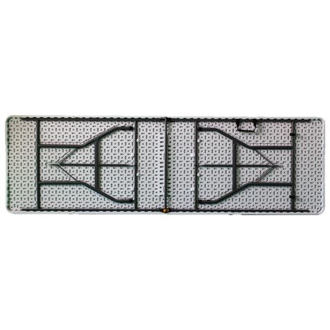 MESA DE RESINA PLEGABLE 240X74X74CM 3.5CM SUNGARDEN - Imagen 3