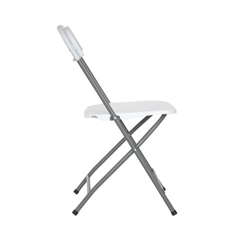 SILLA RESINA PLEGABLE 80X50X45CM BLANCA SUNGARDEN - Imagen 2
