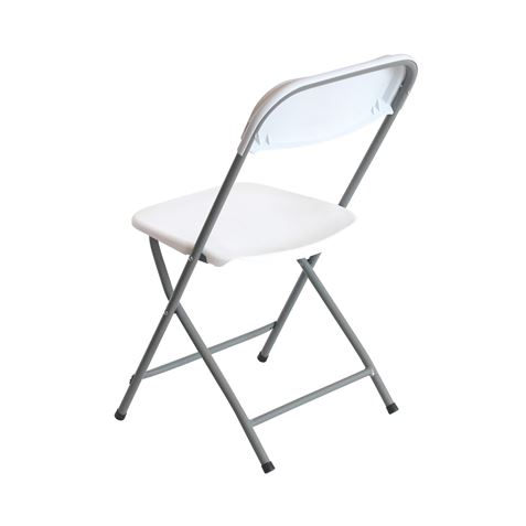 SILLA RESINA PLEGABLE 80X50X45CM BLANCA SUNGARDEN - Imagen 3
