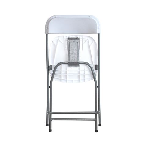 SILLA RESINA PLEGABLE 80X50X45CM BLANCA SUNGARDEN - Imagen 4