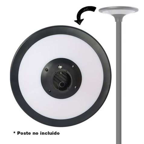 FAROLA LED SOLAR 20W 2100LM 3000K/6000K ELBAT - Imagen 2