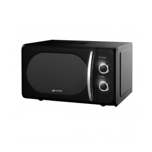 MICROONDAS VINTAGE NEGRO 700W. GRUNKEL