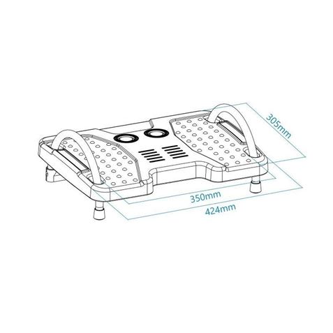 REPOSAPIES AJUSTABLE INCLINABLE TOOQ - Imagen 2