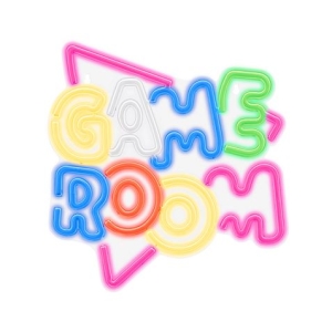 LAMPARA DECORATIVA NEON LED GAME ROOM FOREVER