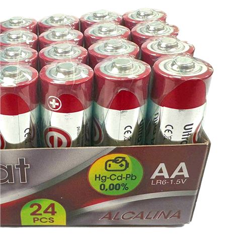 PACK 24 PCS PILAS ALCALINAS LR6/AA ELBAT - Imagen 4