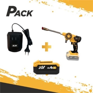HIDROLIMPIADORA S/CARBONES 20V + BATERIA 4AH + CARGADOR BLIM