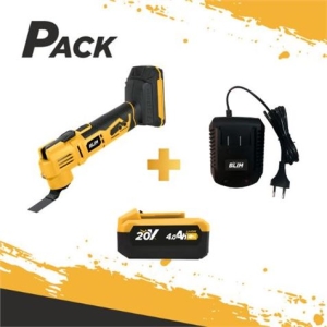 MULTIHERRAMIENTA DE BATERÍA 20V + BATERIA 2AH + CARGADOR BLIM