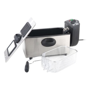 FREIDORA 3 LITROS INOXIDABLE 2000W DESMONTABLE MUVIP