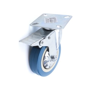 RUEDA GIRATORIA 100MM CON FRENO MADER