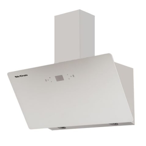 CAMPANA EXTRACTORA DECORATIVA 60CM PARED BLANCA