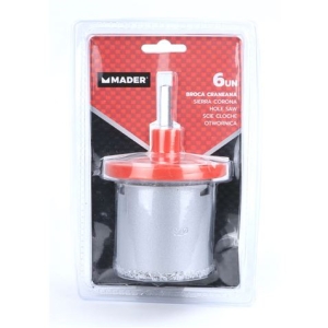 SIERRA CORONA CARBIDE 6 UNIDADES MADER
