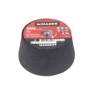 MUELA ABRASIVA GRANO 80 110MM PARA AMOLADORA MADER