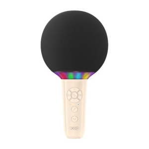 MICROFONO INALAMBRICO PARA KARAOKE BE50 BEIGE XO
