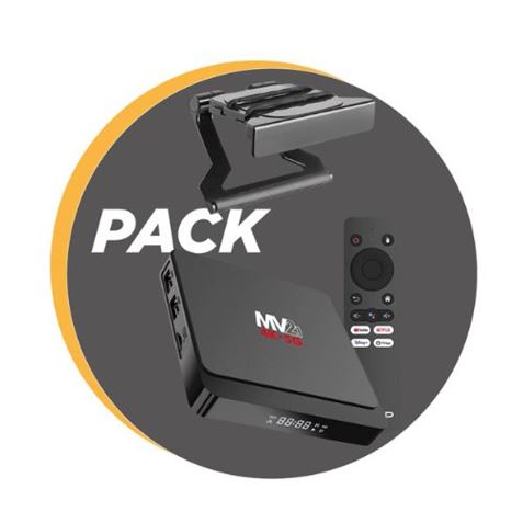 PACK MINI PC MV21 4K 5G | A.13 | 2GB RAM | 16GB | + SOPORTE MUVIP