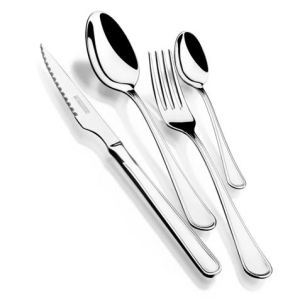 SET 24 CUBIERTOS ACERO INOX MANILA MONIX