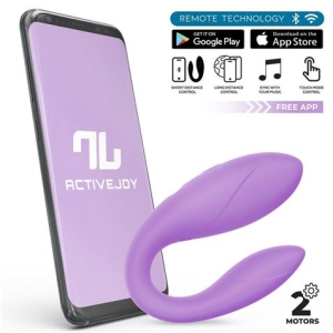 JUGUETE PARA PAREJAS DOS MOTORES CON APP LAVANDA INTOYOU