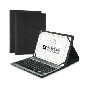 FUNDA CON TECLADO BLUETOOTH EXTRAIBE 10.1-10.8" SUBBLIM