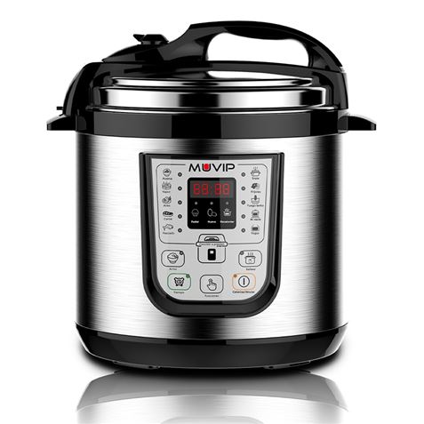 OLLA A PRESIÓN PROGRAMABLE 6 LITROS | 15 PROGRAMAS 1000W MUVIP - Imagen 2