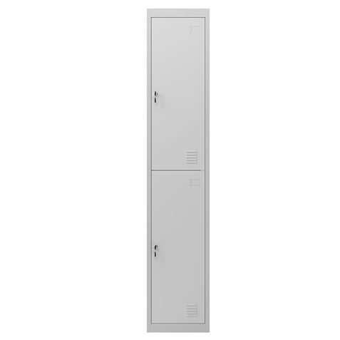 TAQUILLA METÁLICA 2 PUERTAS 1800X300X500MM CROMAD - Imagen 2