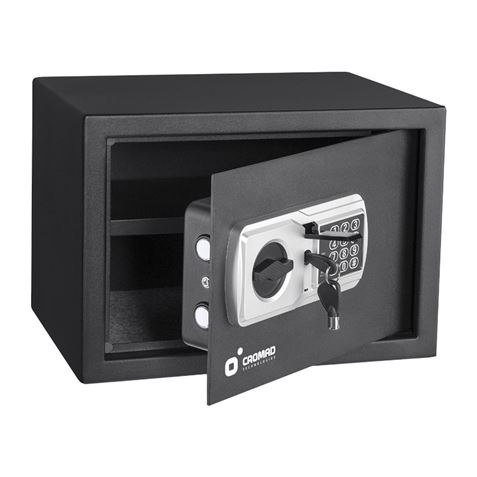 CAJA FUERTE ELECTRÓNICA 229X405X336MM CROMAD - Imagen 3