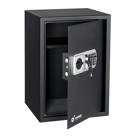 CAJA FUERTE ELECTRÓNICA 500X350X310MM CROMAD - Imagen 2