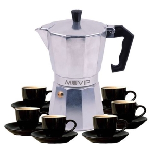 CAFETERA 6 TAZAS INDUCCIÓN MUVIP