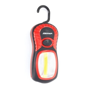 LINTERNA LED RECARGABLE 220LM + 15LM CON IMAN Y GANCHO MADER