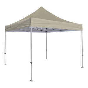 CARPA PLEGABLE ALUMINIO 3X3 METROS 300GRS BEIGE SUNGARDEN