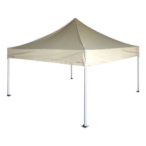 CARPA PLEGABLE ALUMINIO 3X3 METROS 300GRS BEIGE SUNGARDEN - Imagen 2