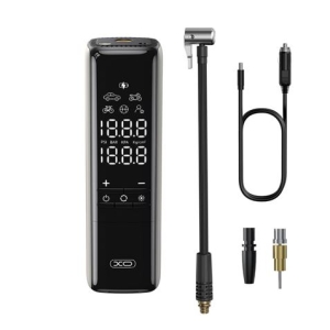 INFLADOR PORTATIL A 12V CON ACCESORIOS CZ017 XO