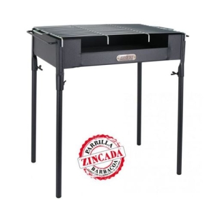 BARBACOA HIERRO CON PATAS 51X33CM ALGON