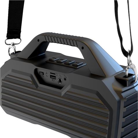 ALTAVOZ BLUETOOTH F32 PORTATIL 10W + MICROFONO NEGRO XO - Imagen 4