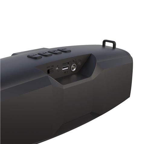ALTAVOZ BLUETOOTH F33 PORTATIL 10W + MICROFONO NEGRO XO - Imagen 4