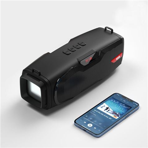 ALTAVOZ BLUETOOTH F33 PORTATIL 10W + MICROFONO NEGRO XO - Imagen 5