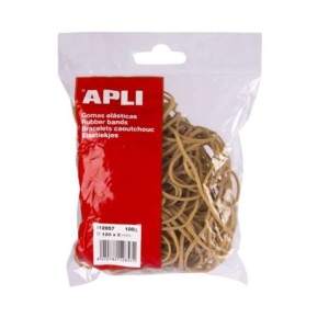 GOMAS ELASTICAS - 120X2 - BOLSA DE 100 GR - APLI