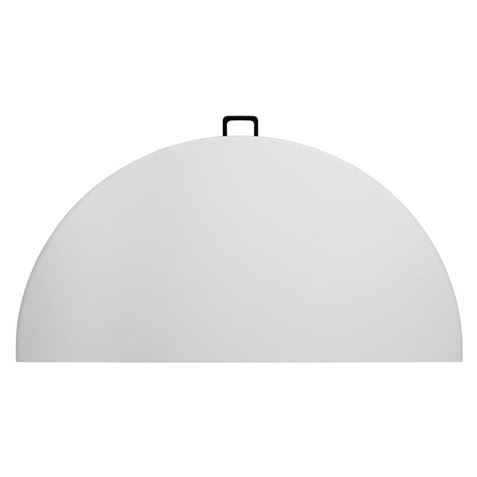 MESA DE RESINA REDONDA PLEGABLE 160X74CM 4.5CM SUNGARDEN - Imagen 3