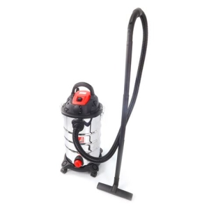 ASPIRADORA INOX POLVO-LÍQUIDOS 30 L. 1.600 W. MADER