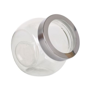 TARRO VIDRIO 2 POSICIONES 600ML TAPA CRISTAL ROSCA